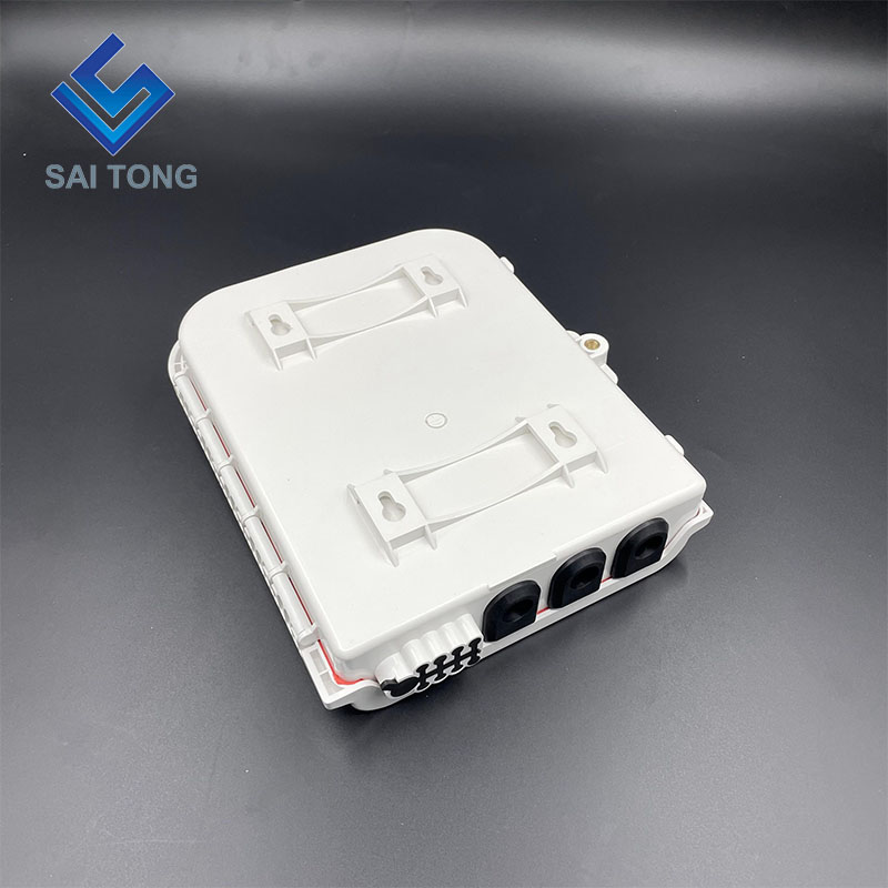 Factory Supply 8 هسته ftth box plc splitter 1 8 اپتیکال توزیع جعبه 8 پورت NAP برای تجهیزات فیبر نوری