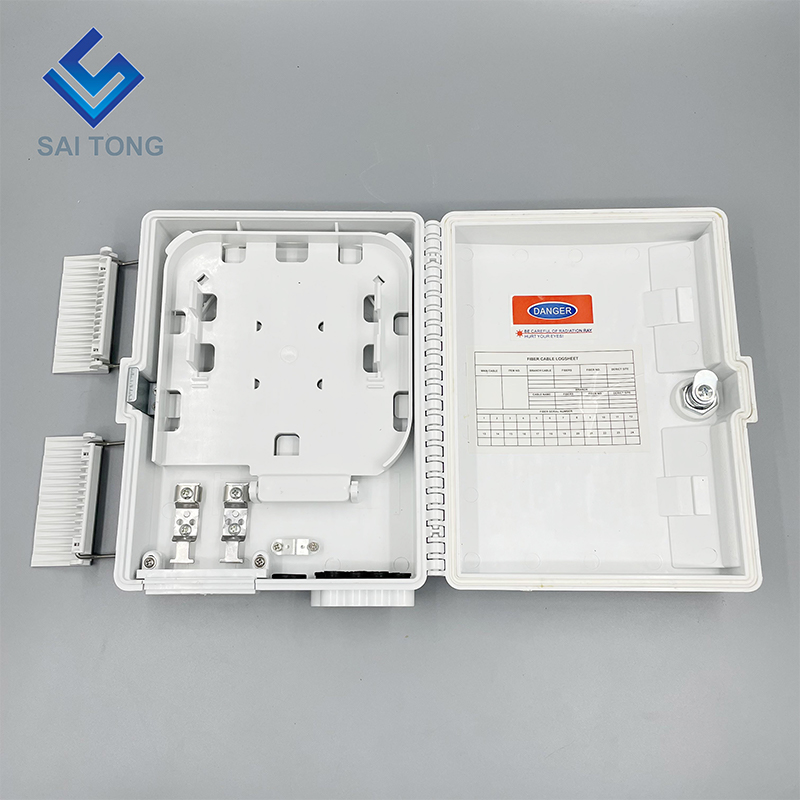 جعبه توزیع فیبر نوری کارخانه ODB 8 هسته ای فیبر نوری ftth 8 پورت ftth اسپلیتر فولادی جعبه توزیع فیبر نوری با کیفیت بالا