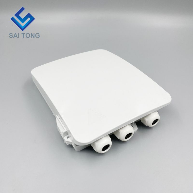 جعبه ترمینال فیبر نوری Cixi Saitong FTTH 8 Core داخلی با 8 پورت فیبر باکس دیواری 1 در/3 خروجی FDB محصول جدید