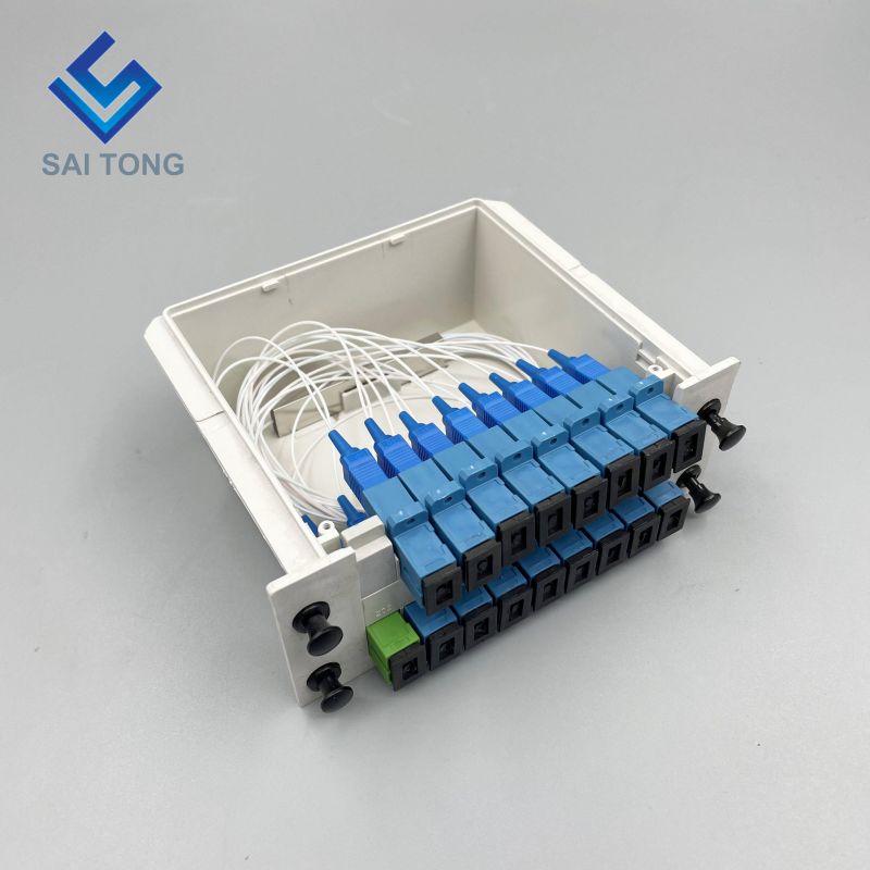 اسپلیتر فیبر نوری PLC SC/UPC 1x16 LC LGX Box نوع 1:16 ماژول کاست PLC