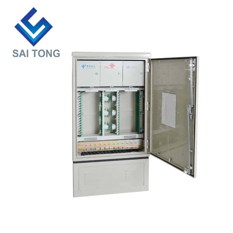 SaiTong FTTH Splice 288 Core فیبر نوری SMC کابینت ضد آب IP55 smc کابینت فیبر پشتیبانی برای استاندارد یا سفارشی