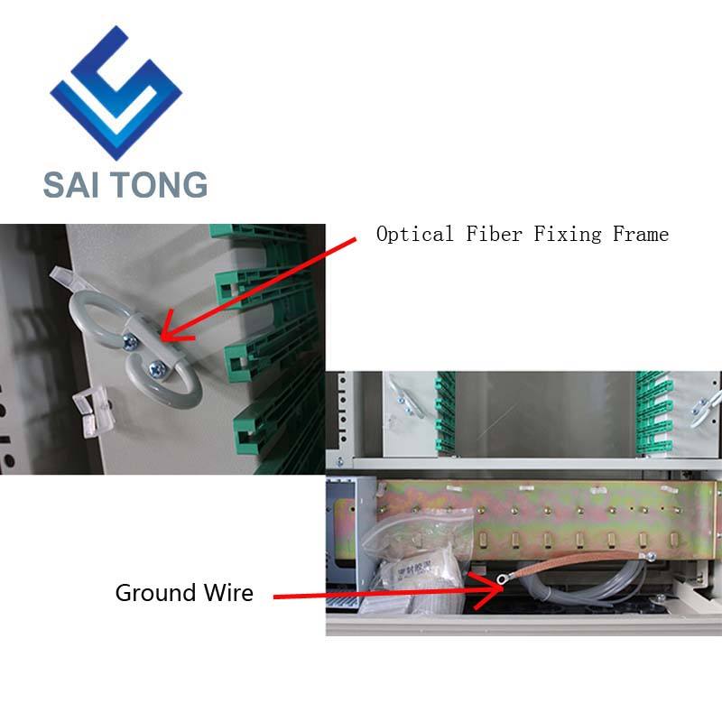 2022 Saitong FTTH 576 core SMC توزیع فیبر نوری کابینت فیبر ftth توزیع فیبر